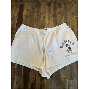 Tommy Hilfiger x Disney nwt womens shorts 100 years fleece pull on size xxl
